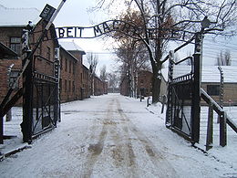 L'entrata di Auschwitz